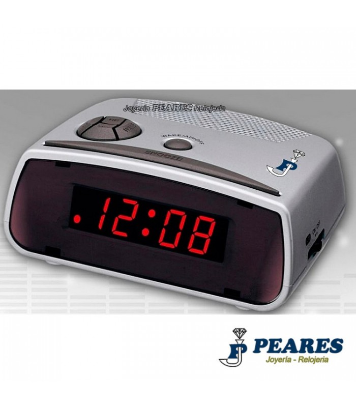 Despertador digital especial para sordos - RS-1008/SM